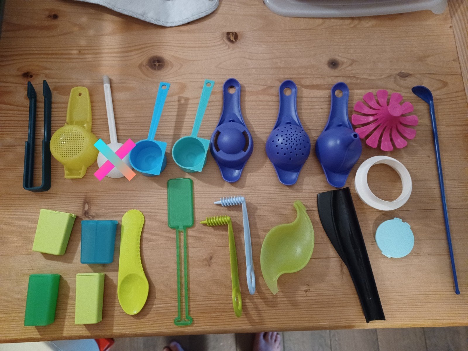 Tupperware hulpjes gadget, diverse nieuw, Ophalen of Verzenden, Nieuw, Overige typen, BPA-vrij