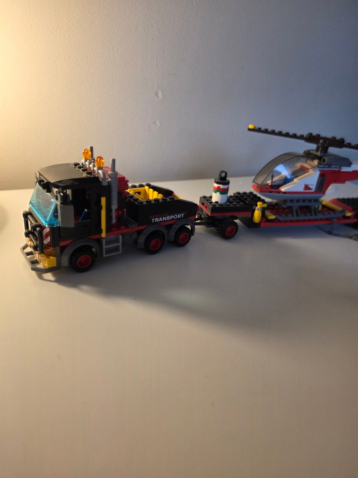 Lego City Transport Helikopter met Vrachtwagen, Lego, Ophalen of Verzenden, Compleet, Complete set