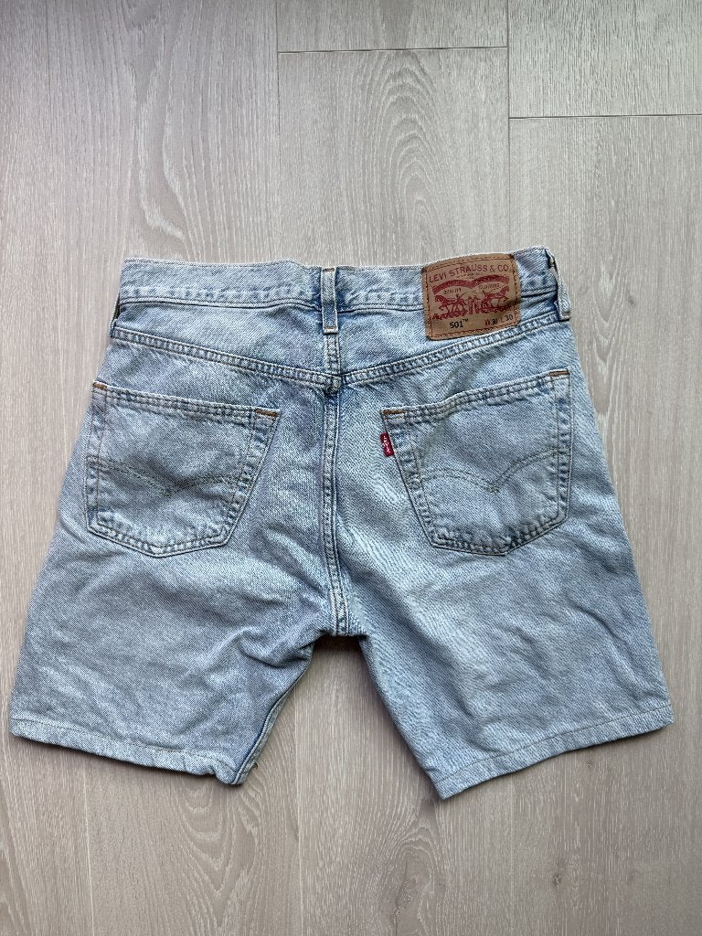 Levi's 501 Korte Broek W30, Kleding | Heren, Blauw, ., W32 (confectie 46) of kleiner, Ophalen of Verzenden
