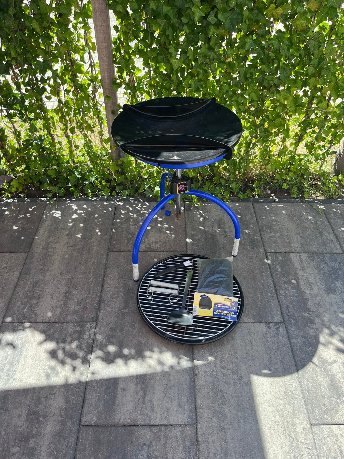 skottelbraai (cadac) met accessoires, Ophalen, Zo goed als nieuw