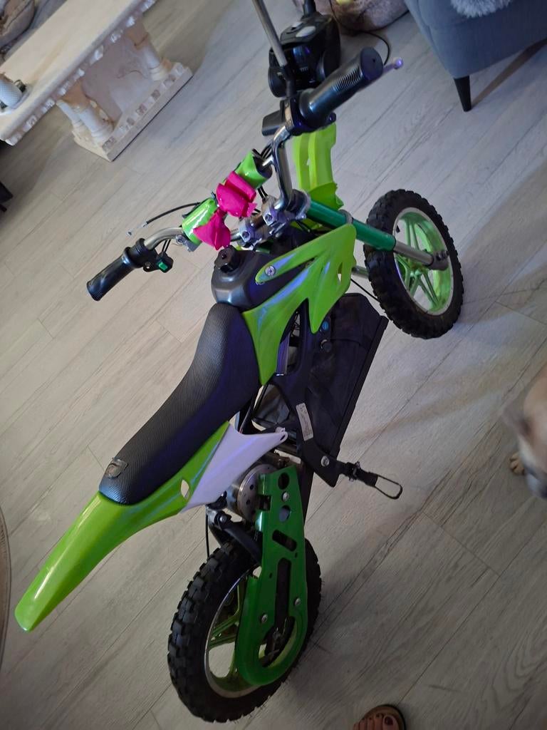 Elektrische crossmotor voor kinderen - 2 standen, Fietsen en Brommers, Brommers | Crossbrommers, Gebruikt, Overige merken, Ophalen of Verzenden