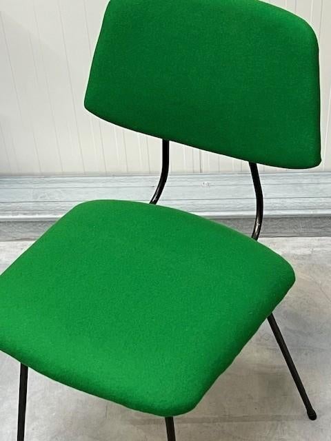 Elsrijk eetkamerstoel Rudolf Wolf vintage design stoel groen, Gebruikt, Overige kleuren, Vintage, Ophalen of Verzenden