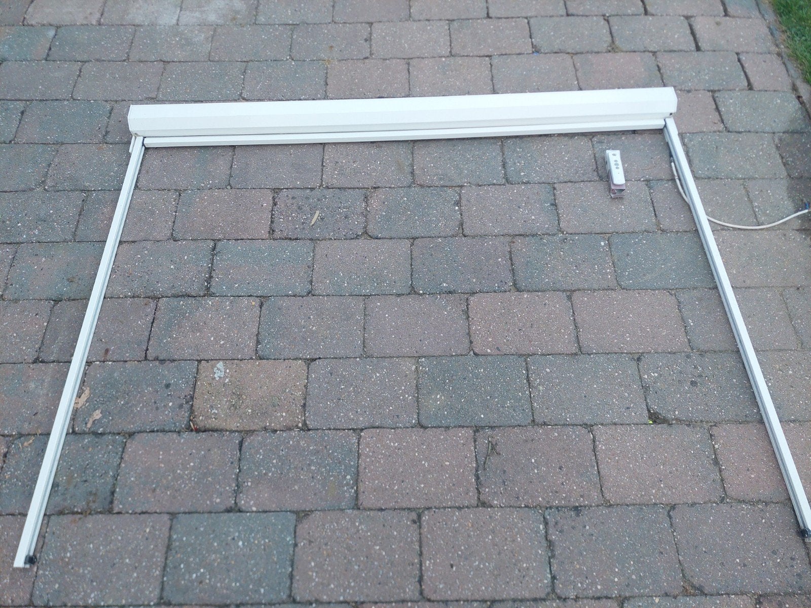Screen, Doe-het-zelf en Verbouw, Deuren en Horren, Ophalen, 120 cm of meer, Garagedeur