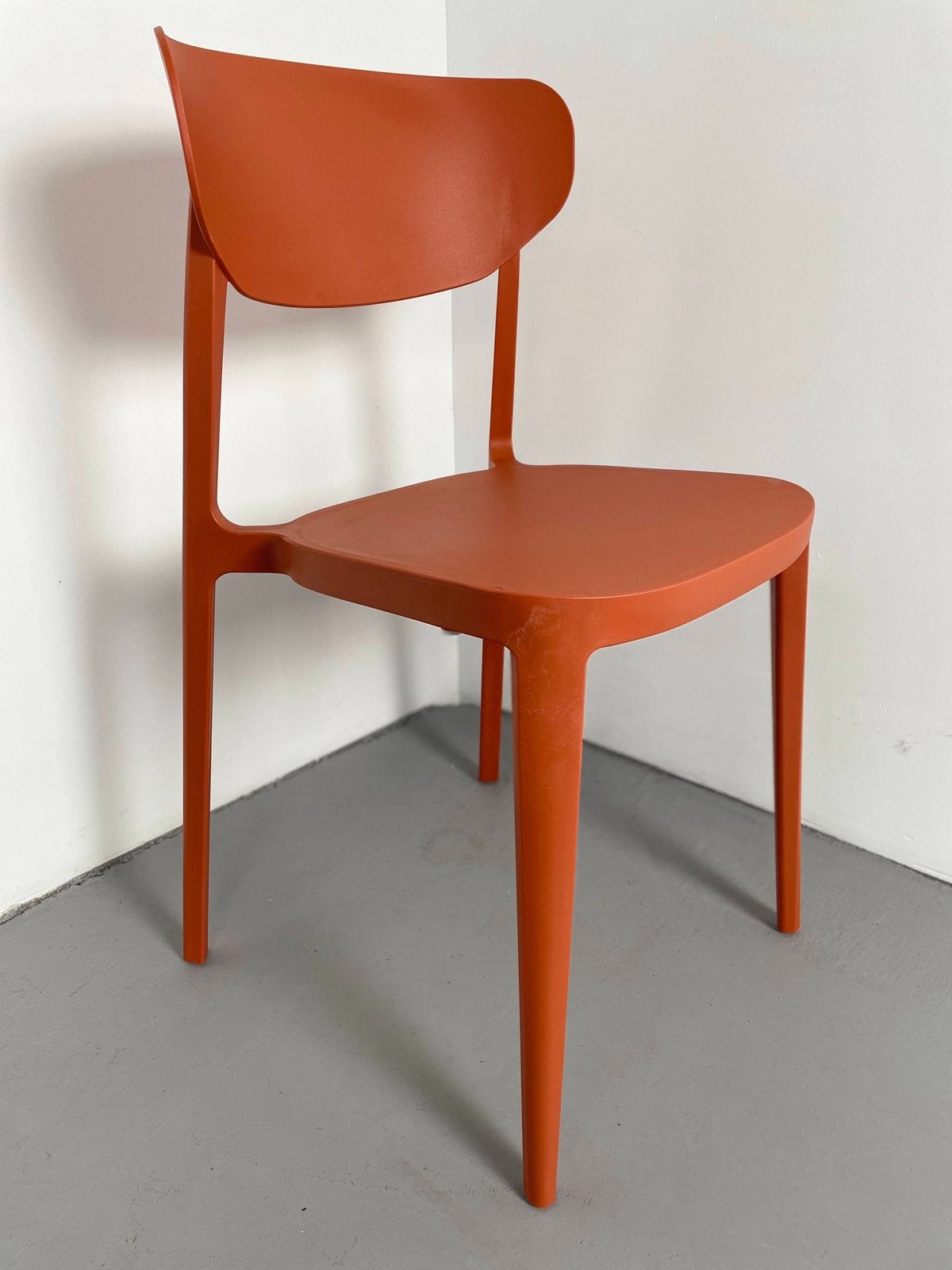 15x Nieuwe design stapelstoelen - kleur taupe / beige, Ophalen, Kunststof, Overige kleuren, Nieuw
