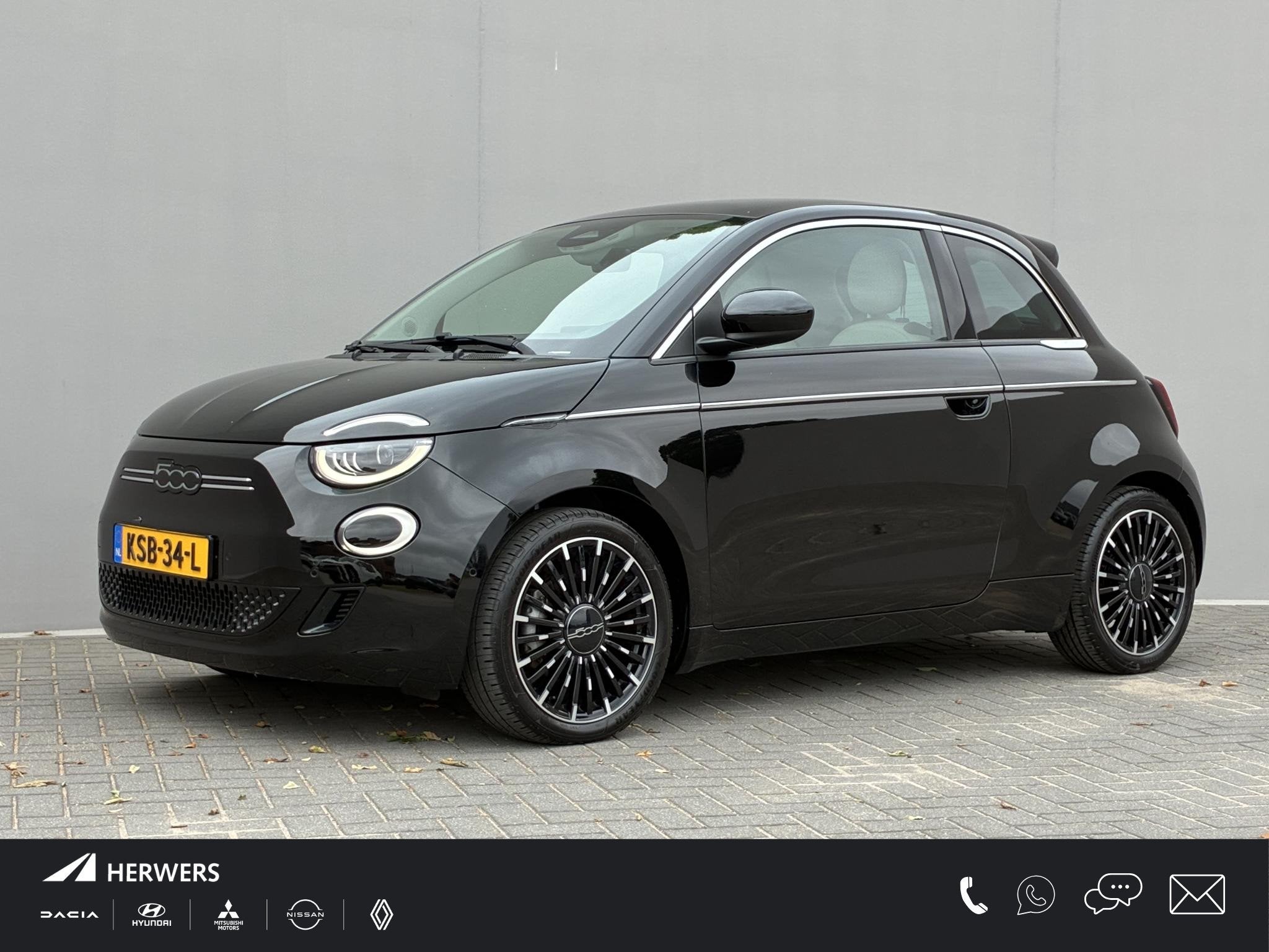 Fiat 500e La Prima 42 kWh / SOH 94% / Apple Carplay/Android
