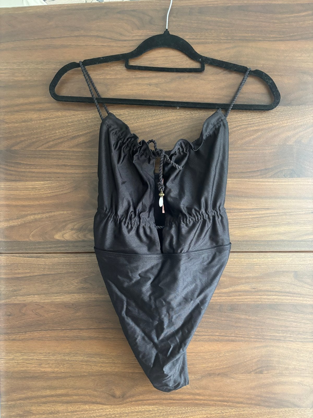 Hunkemöller badpak, maat M/L (40/42) - Zo goed als nieuw, Ophalen of Verzenden, Zo goed als nieuw, Zwart, Badpak