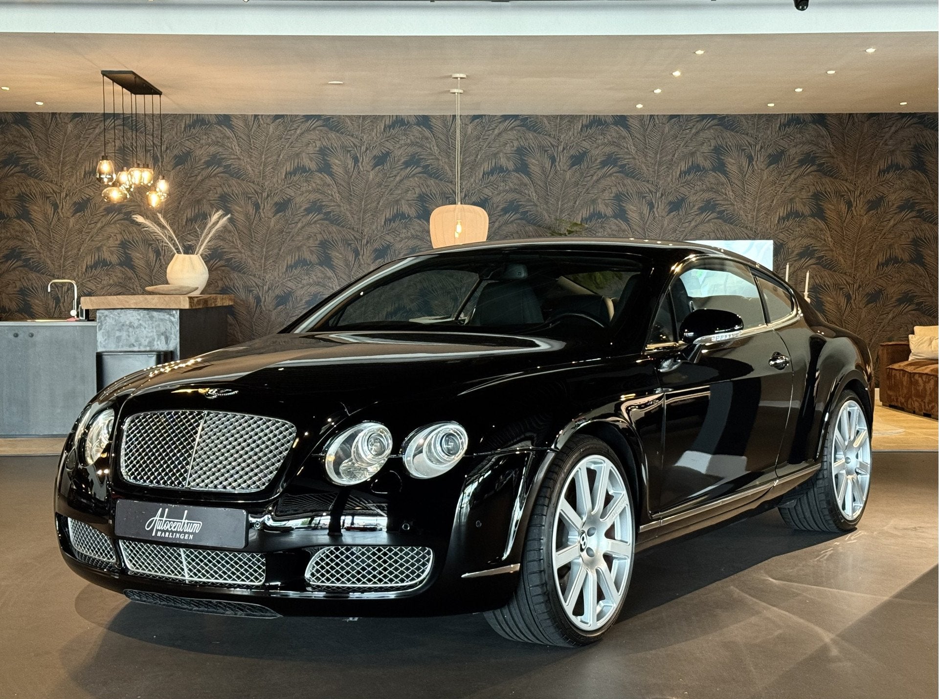 Bentley Continental GT 6.0 W12 I 21" MTM VELGEN I LUCHTVERIN, Auto's, Bentley, Gebruikt, Zwart, 12 cilinders, Zwart