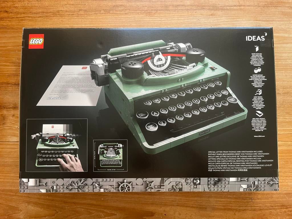 LEGO Typewriter 21327 nieuw in doos, Ophalen of Verzenden, Nieuw