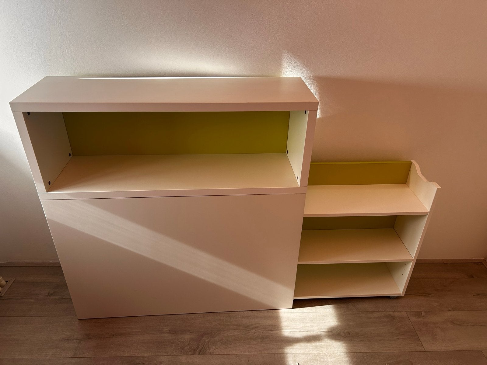 IKEA Hoofdsteun voor kinderbed, Ophalen, Gebruikt, Eenpersoons, Wit