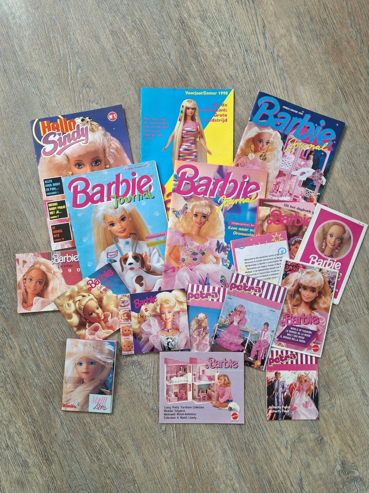Grote collectie vintage Barbie boekjes, Verzamelen, Ophalen of Verzenden