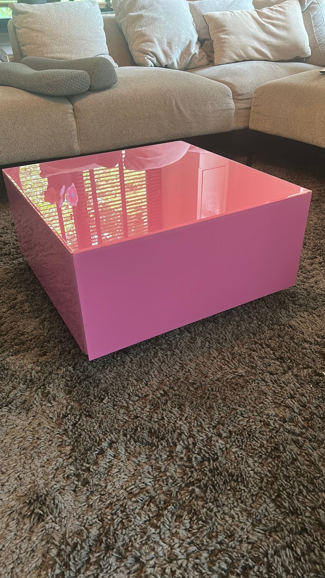 HK living tafeltje, Ophalen, Gebruikt, Vierkant, 50 tot 100 cm