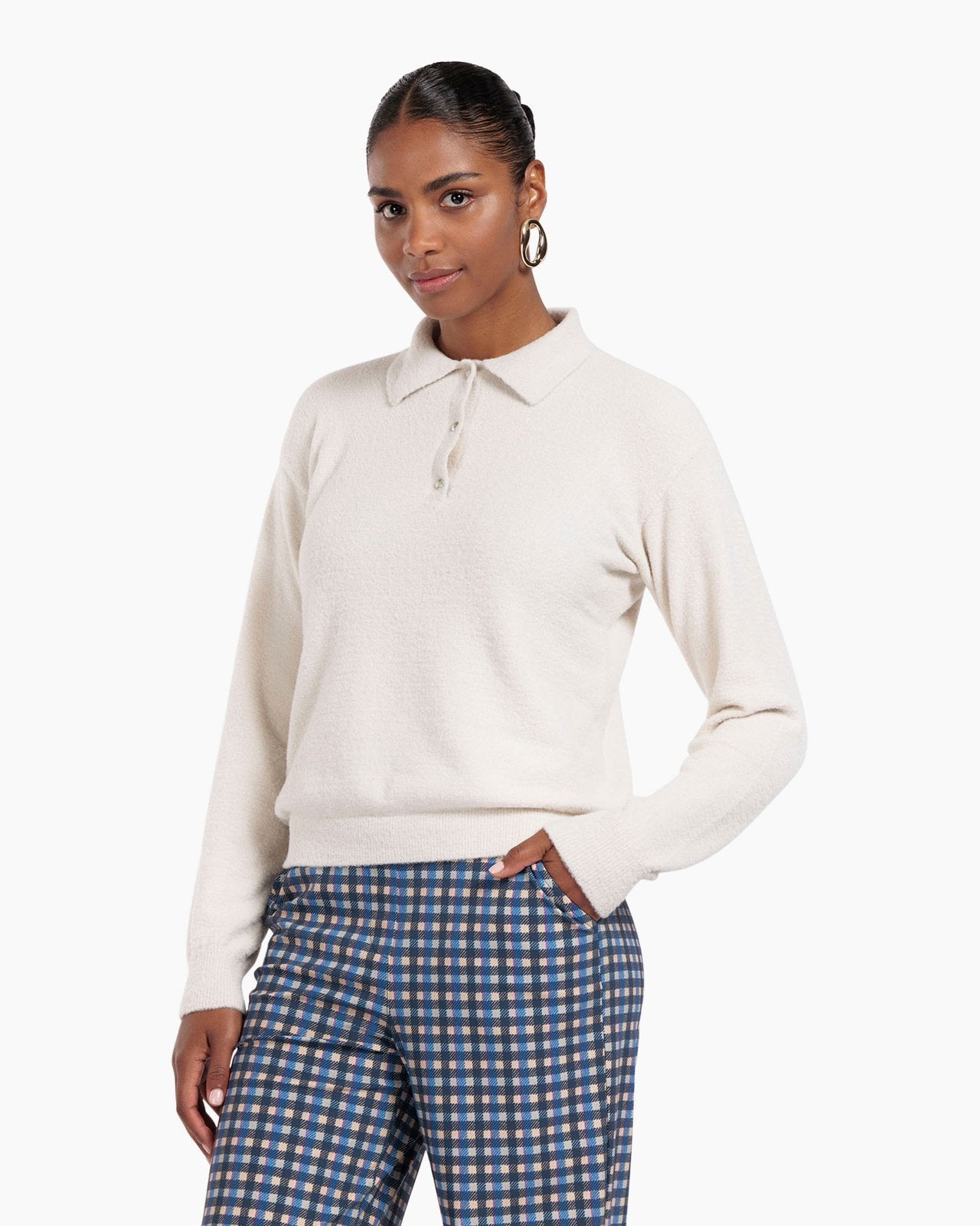 Studio anneloes prissa mink polo trui / pullover M - L kit, Maat 38/40 (M), Ophalen of Verzenden, Zo goed als nieuw, X