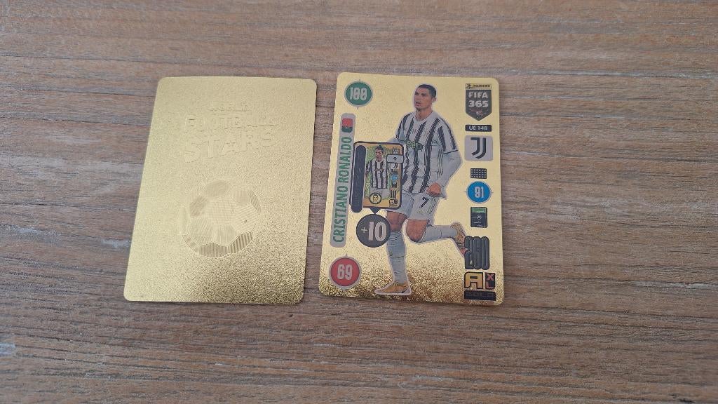 Trading card football stars; Cristiano Ronaldo # Juventus, Ophalen of Verzenden, Nieuw, Buitenlandse clubs, Spelerskaart