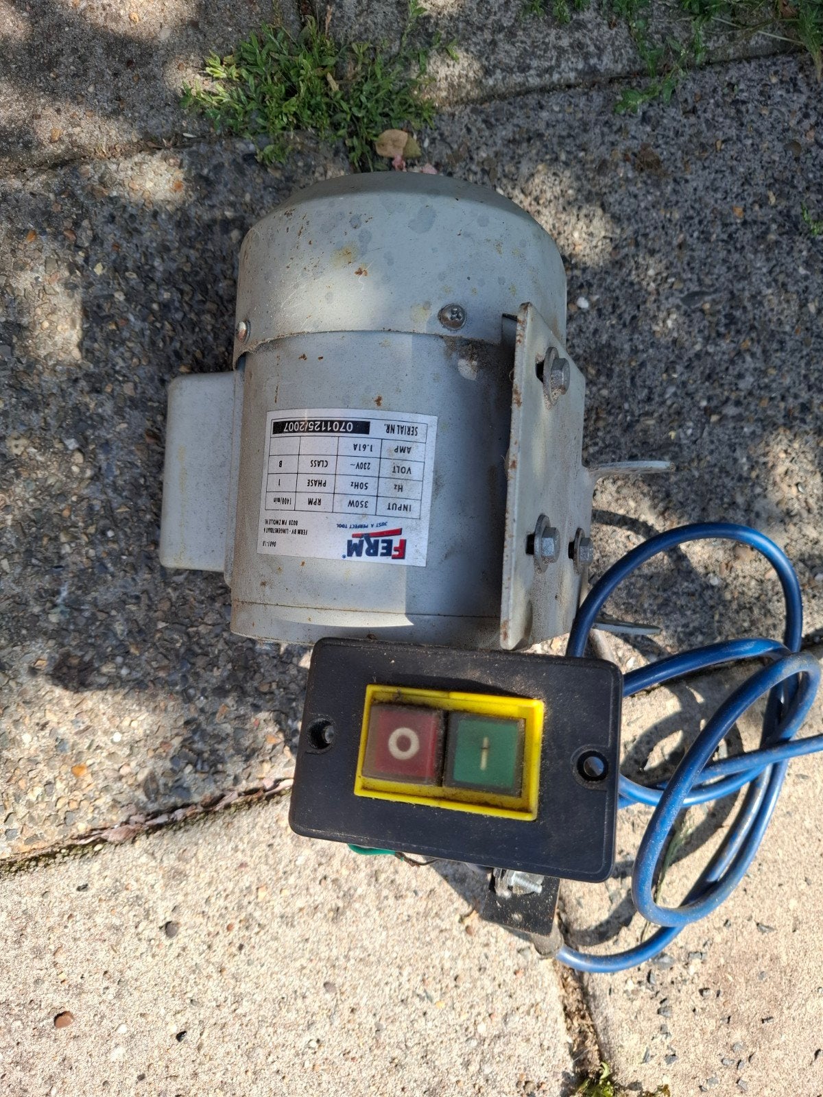 350W 1400rpm, Ophalen of Verzenden, Gebruikt