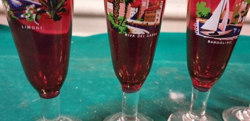wijnglazen rood italiaans, Ophalen of Verzenden, 'T Olde Gre-j, Info@toldegrej.nl, Endepoelstraat 20f Didam
