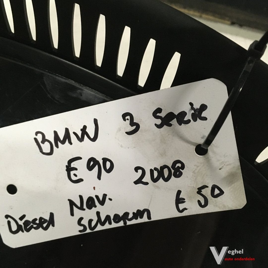 BMW 3 serie E90 diesel 2008  Navigatiescherm 65.82-9 145 102, Auto diversen, Autonavigatie, Gebruikt, -, -, Ophalen of Verzenden