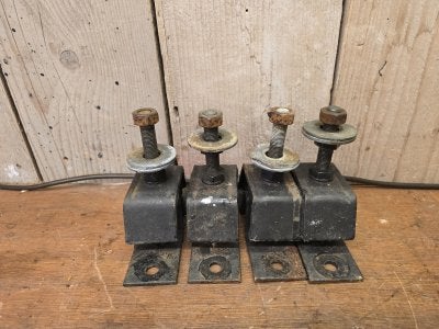 Set motorsteunen 4 stuks, Niet ingevuld, Gebruikt, Niet ingevuld, Niet ingevuld