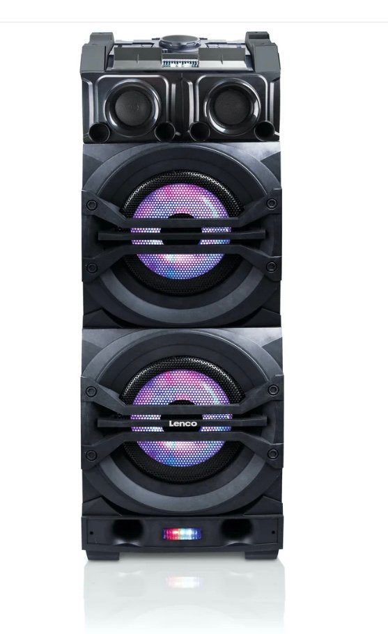 Lenco dj set met 2 microfoons, Ophalen, Zo goed als nieuw, Complete set