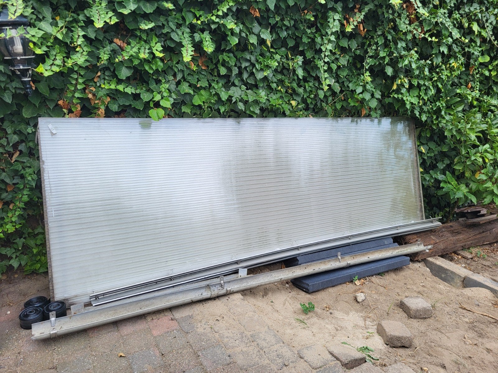 Gebruikte veranda/serre panelen, Ophalen, Gebruikt, Serre