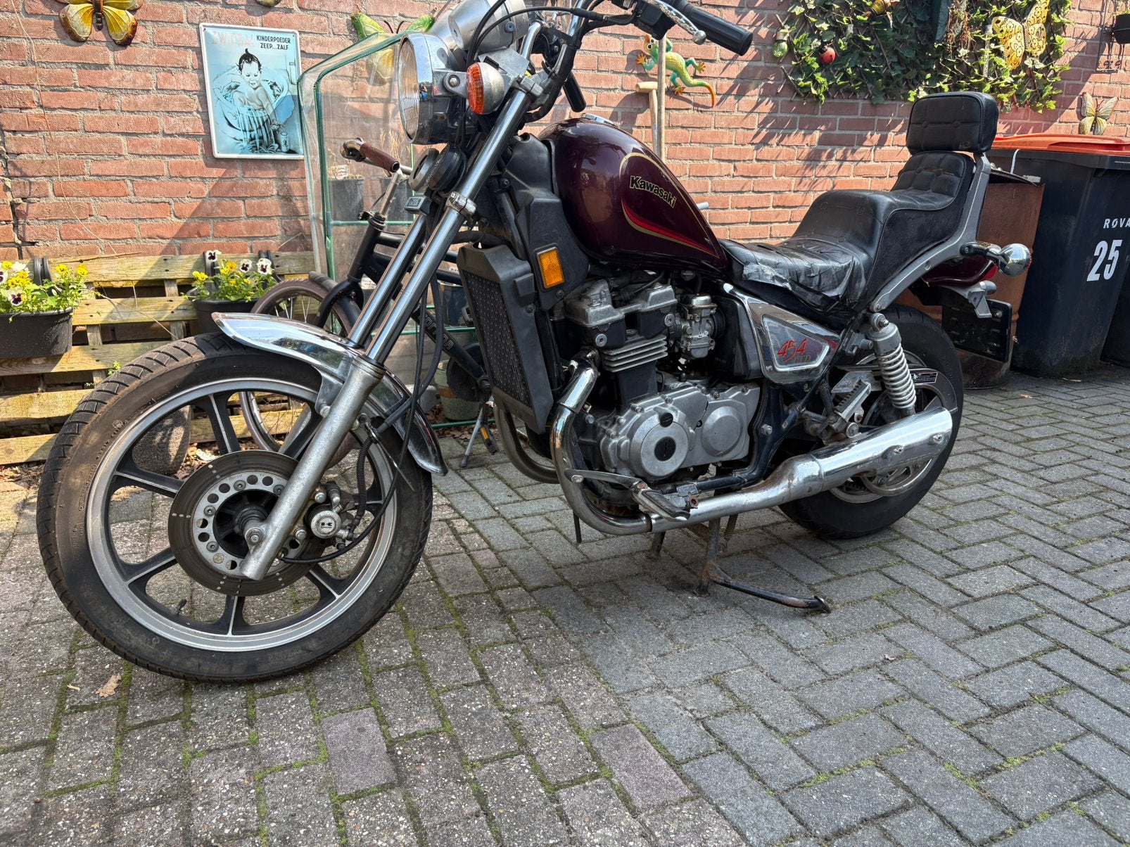 Wegens relatie breuk Kawasaki chopper 454, Particulier, Chopper