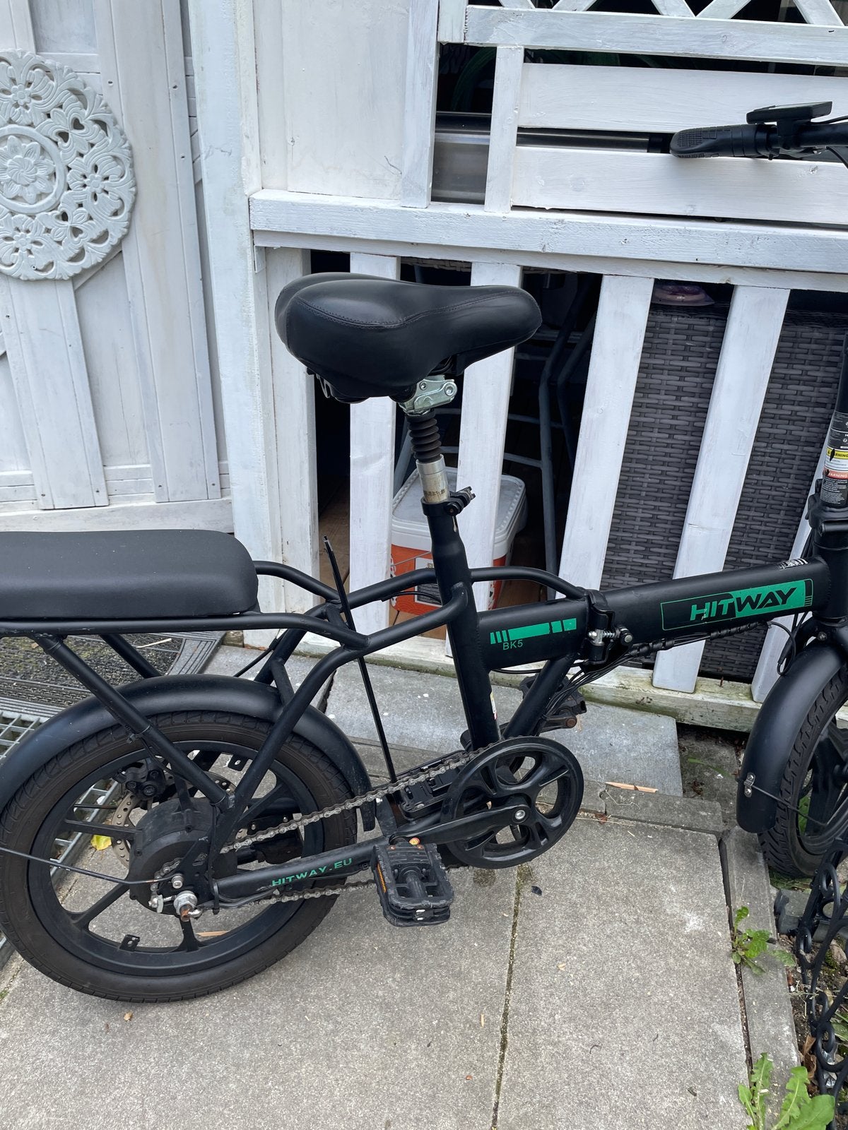 Hitway BK5 Elektrische Vouwfiets -, Goederen, Elektrisch, Zo goed als nieuw, Schijfrem