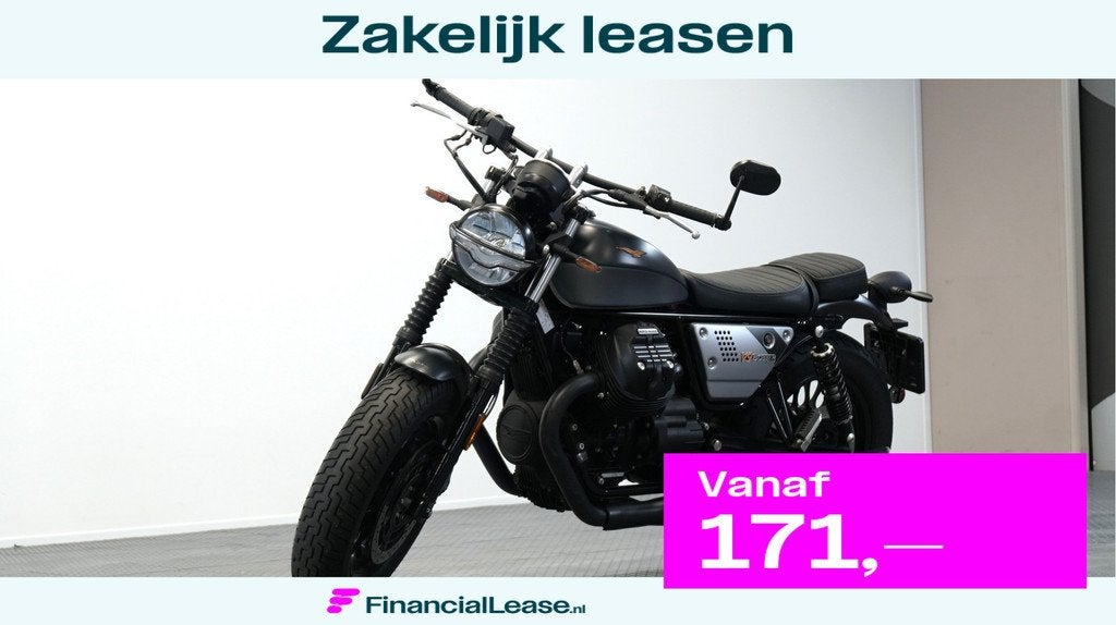 Moto Guzzi V9 Bobber 986km! NIEUWSTAAT!, Motoren, Motoren | Moto Guzzi, 853 cc, Bedrijf, Meer dan 35 kW, Overig