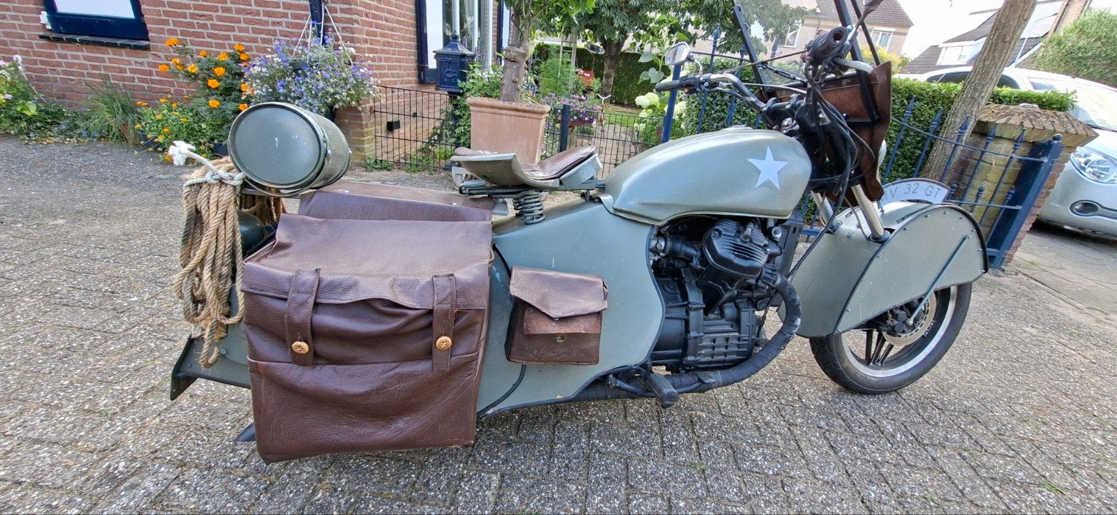 Honda GL 500 D, 2 cilinders, Motorrijbewijs A, Gebruikt, Meer dan 35 kW