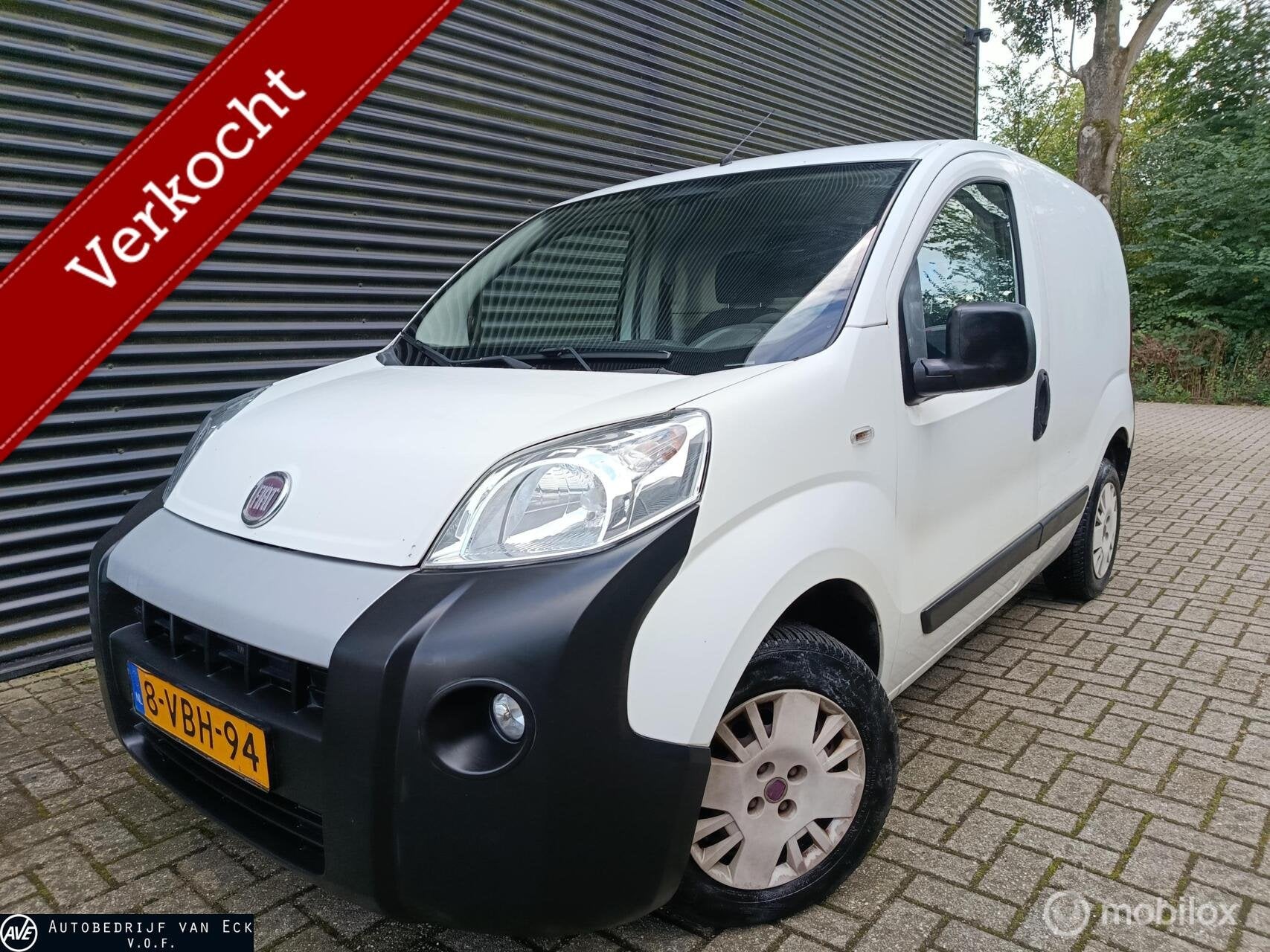 Fiat Fiorino 1.3 MJ SX Elekt ramen, centrale vergrendeling.,, Stof, Zwart, 400 kg, Wit