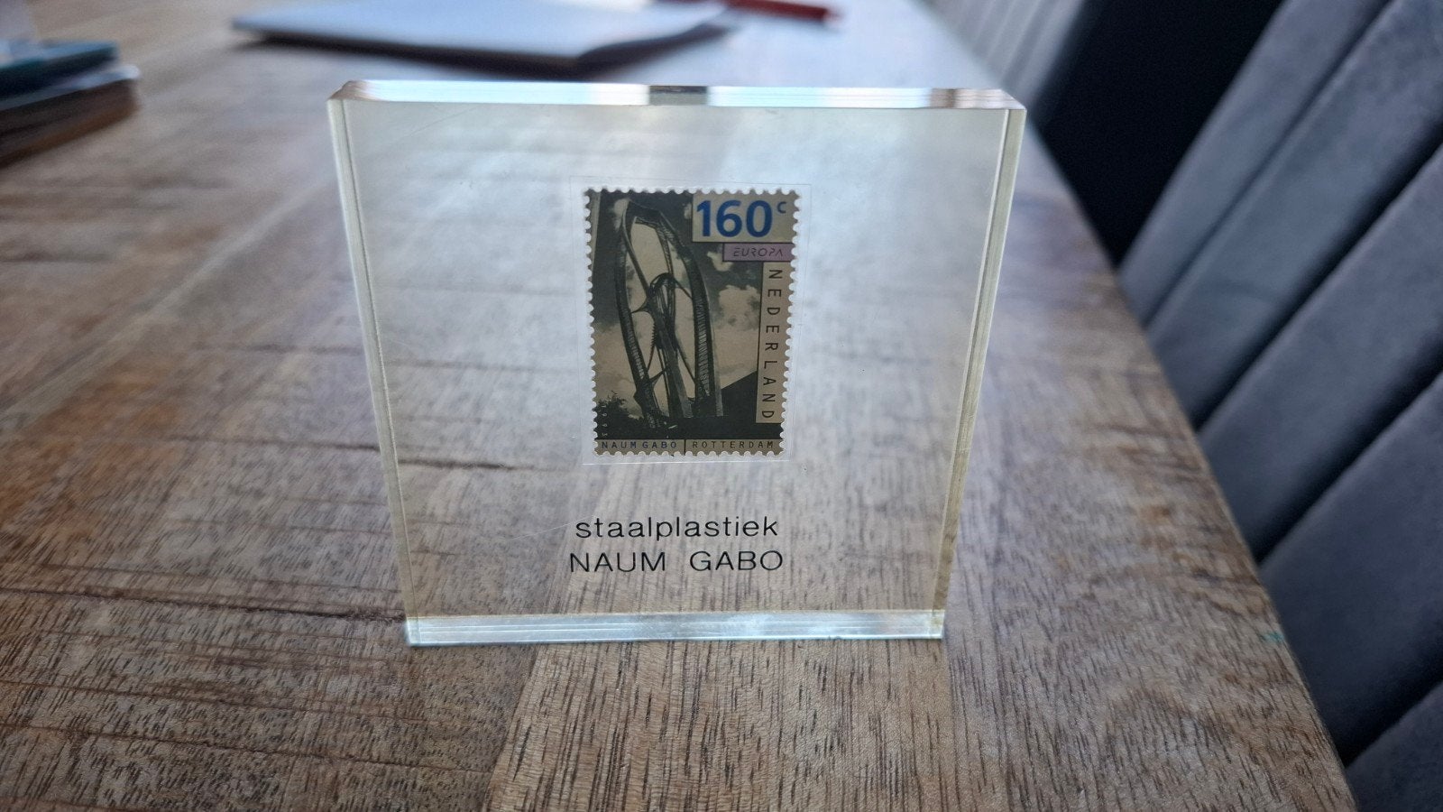 NL postzegel 1993 'Europa / beeldhouwkunst' Staalplastiek, Ophalen of Verzenden, Na 1940