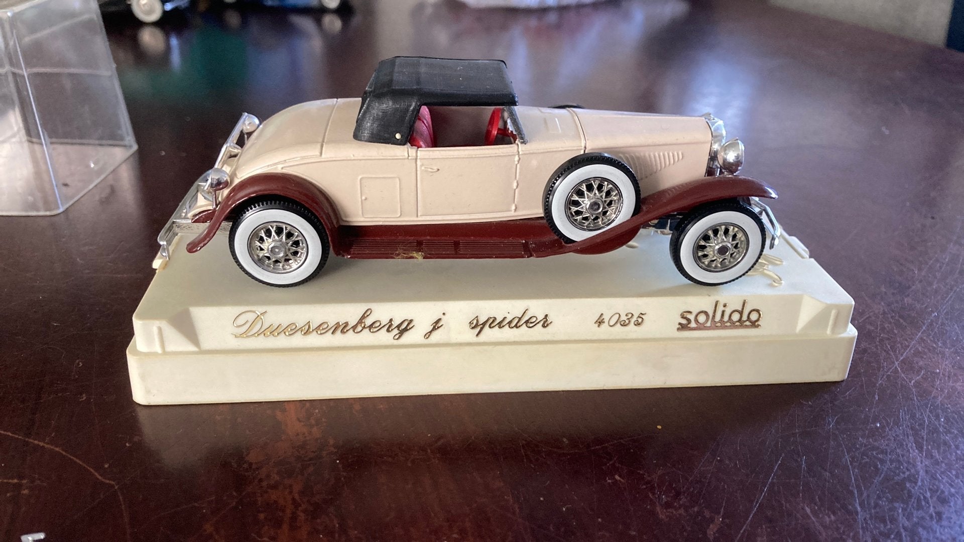 Duesenberg J Spider Solido France, Ophalen of Verzenden, Zo goed als nieuw, Auto, Solido
