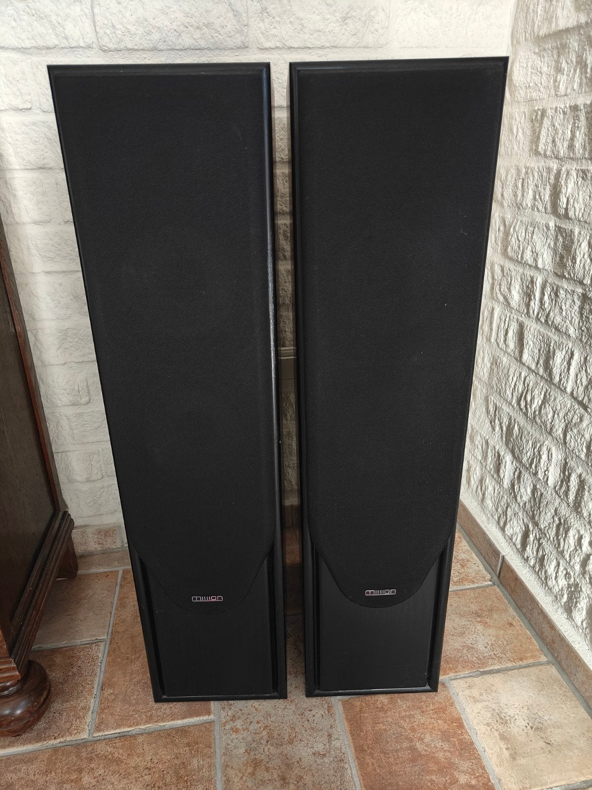 luidsprekers set, Ophalen of Verzenden, Gebruikt, Minder dan 60 watt, Mission
