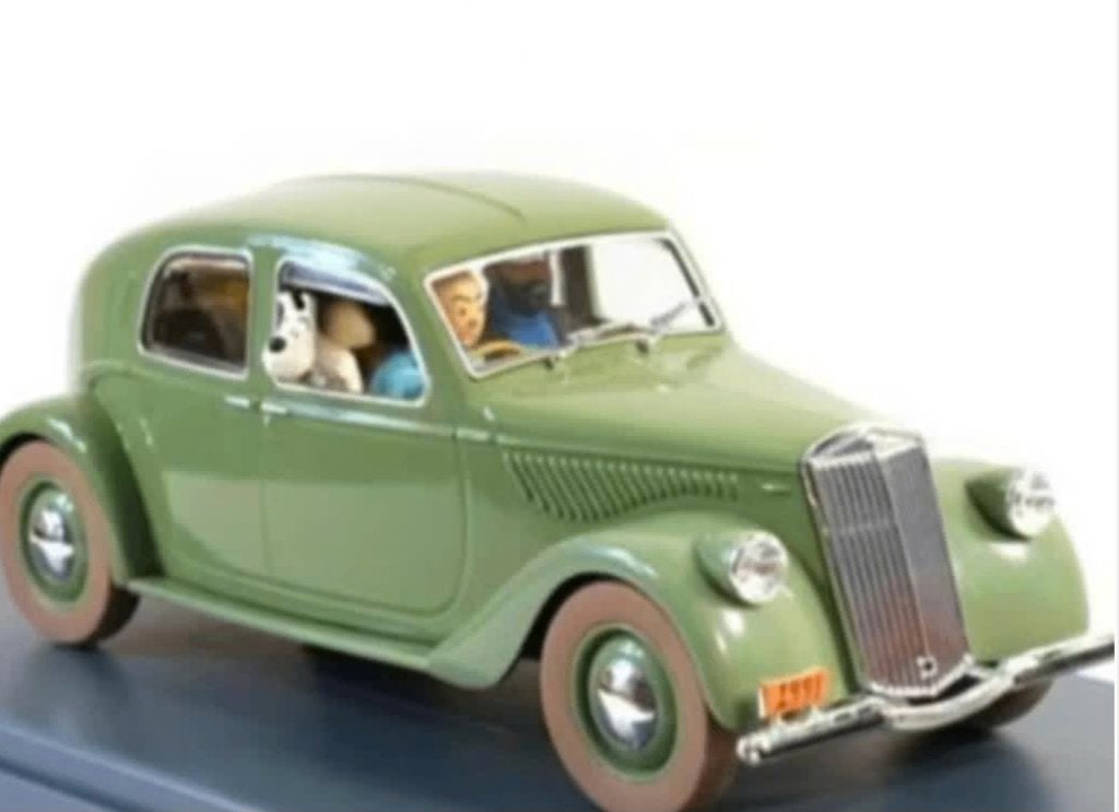 LANCIA APRILIA 1937 Kuifje schaal 1/24 voitures TINTIN # 44, Verzenden, Nieuw, Auto, Overige merken