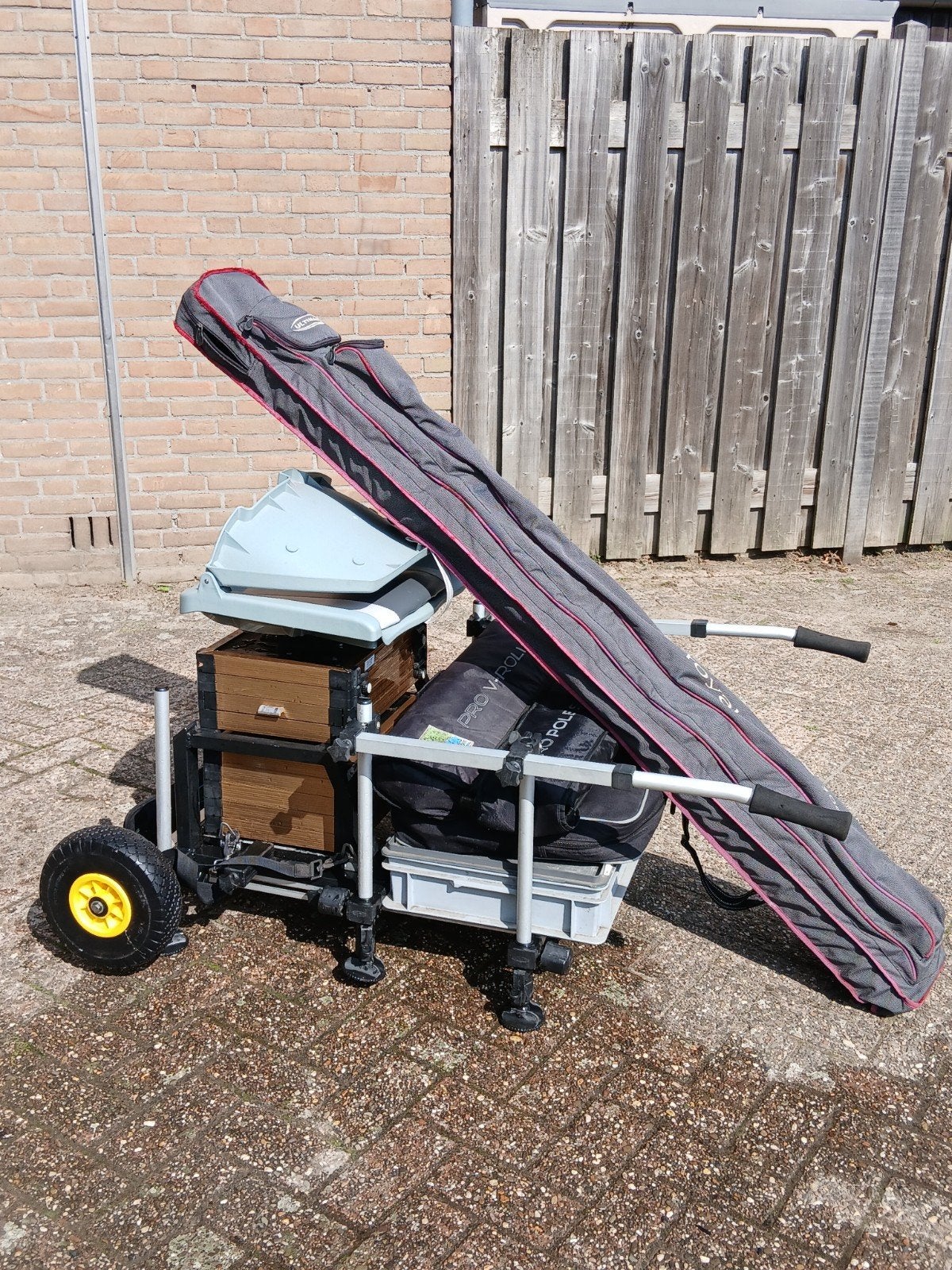 zeer uitgebreide complete witvis set, Ophalen, Gebruikt, Complete set
