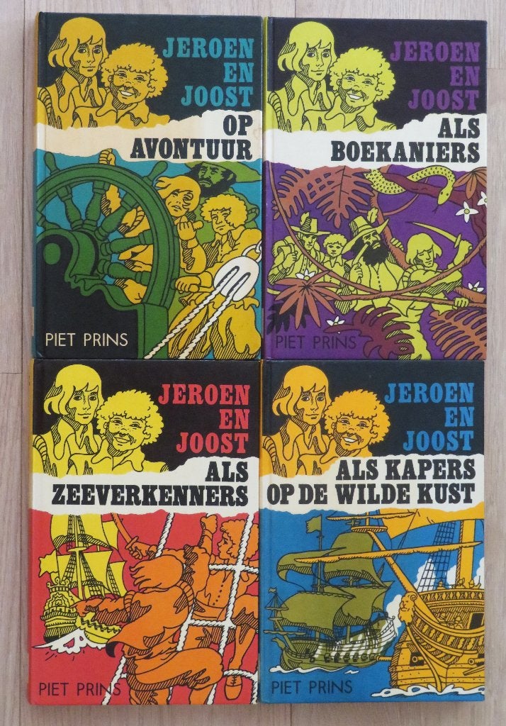 4x Piet Prins: Jeroen en Joost ( complete serie ), Ophalen of Verzenden, Gelezen