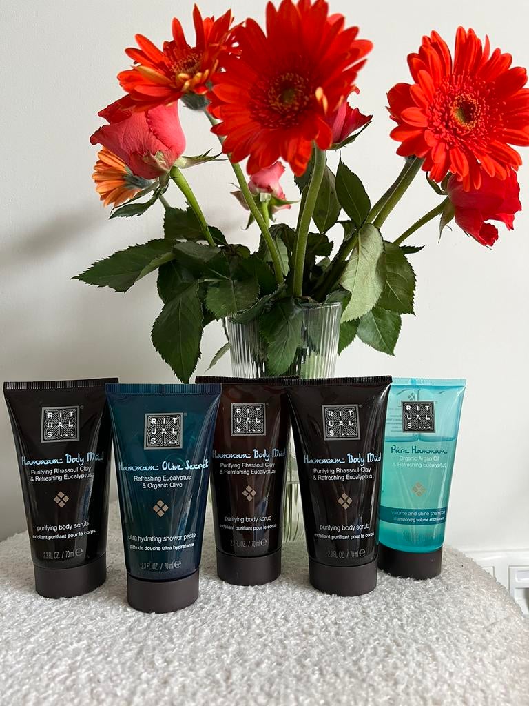 Hammam set rituals, Ophalen of Verzenden, Zo goed als nieuw, Bad & Douche