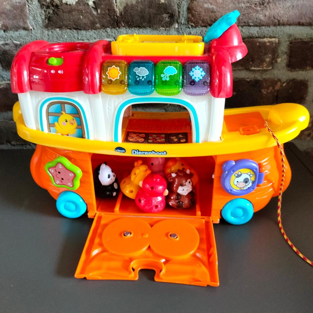 VTech Dierenboot - Interactief Speelgoed voor Peuters, Kinderen en Baby's, Speelgoed | Vtech, Gebruikt, 6 maanden tot 2 jaar, Ophalen