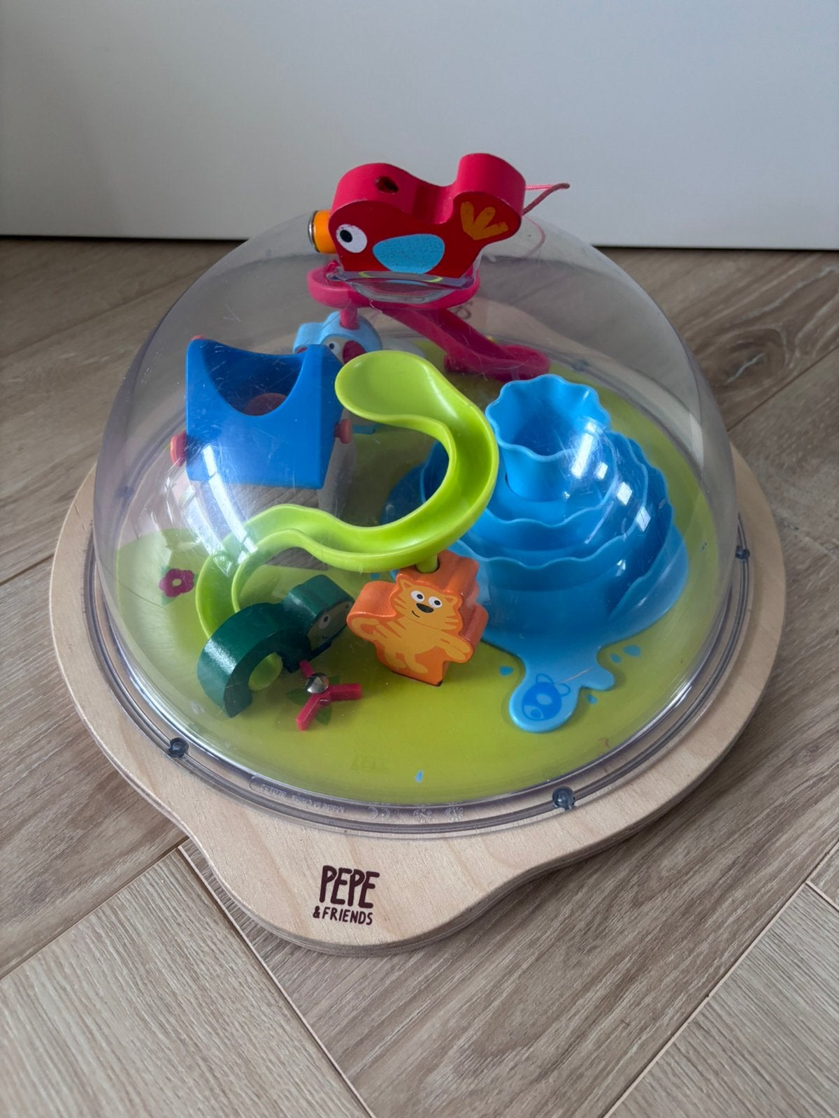 HAPE AVONTUREN KOEPEL SUNNEY VALLEY, Kinderen en Baby's, Speelgoed | Educatief en Creatief, Ophalen of Verzenden, Zo goed als nieuw