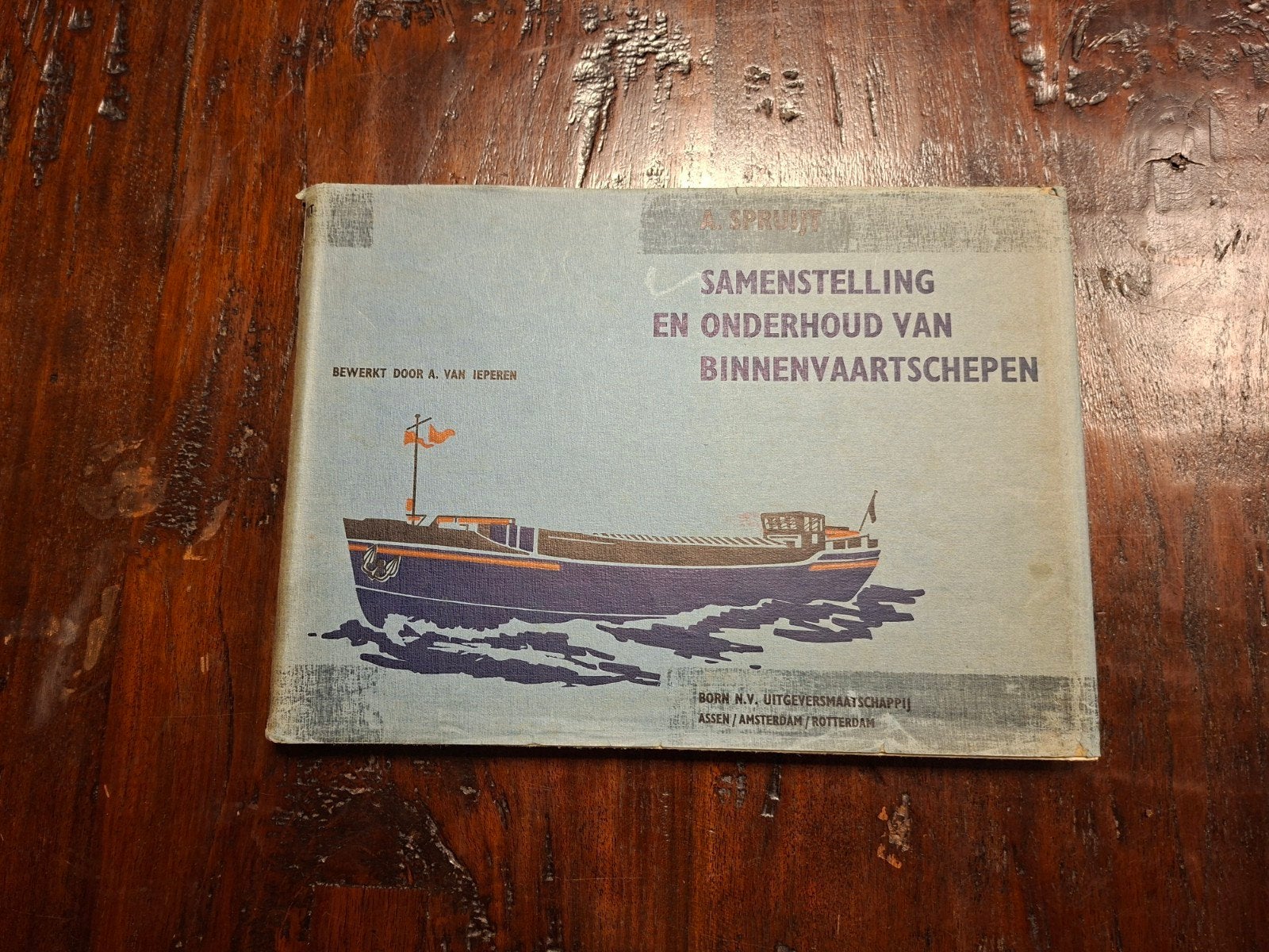 Samenstelling en Onderhoud van Binnenvaartschepen, Boeken, Techniek, Ophalen of Verzenden