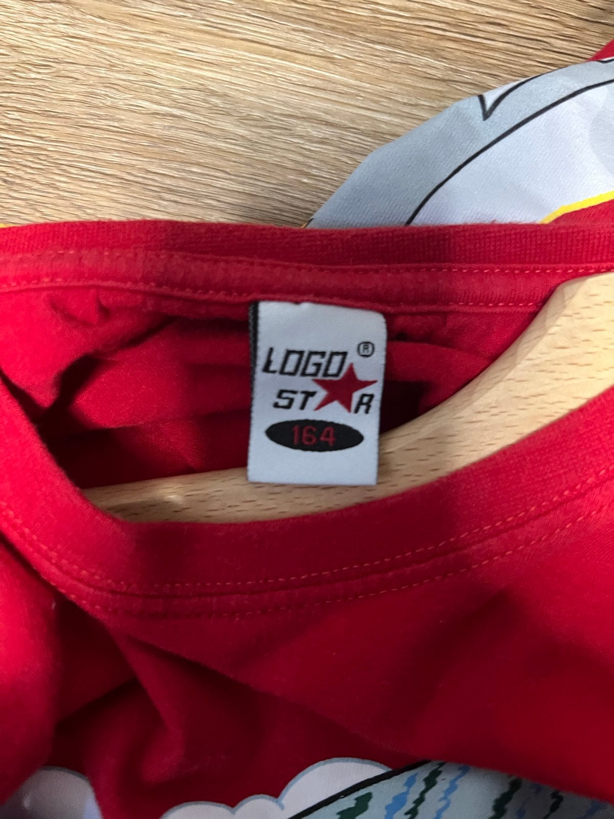 PSV Kampioen 23-24 T-shirt - Maat 164, Verzenden, Zo goed als nieuw, Overige maten, Rood