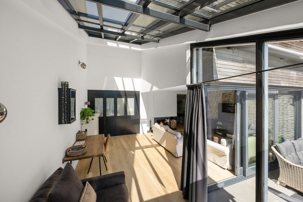 Eiken Click PVC - met rubberen onderlaag, Ophalen, Kunststof, Zo goed als nieuw, 10 m² of meer