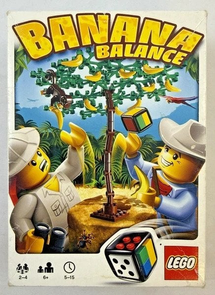 LEGO Games 3853 Banana Balance familiespel compleet, Coolsingel 104, 3011 AG Rotterdam, Netherlands, Overige thema's, Verzenden