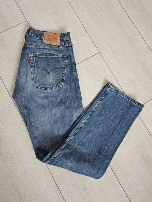 Levi’s 505 W34, Levi's, Blauw, Ophalen of Verzenden, Zo goed als nieuw