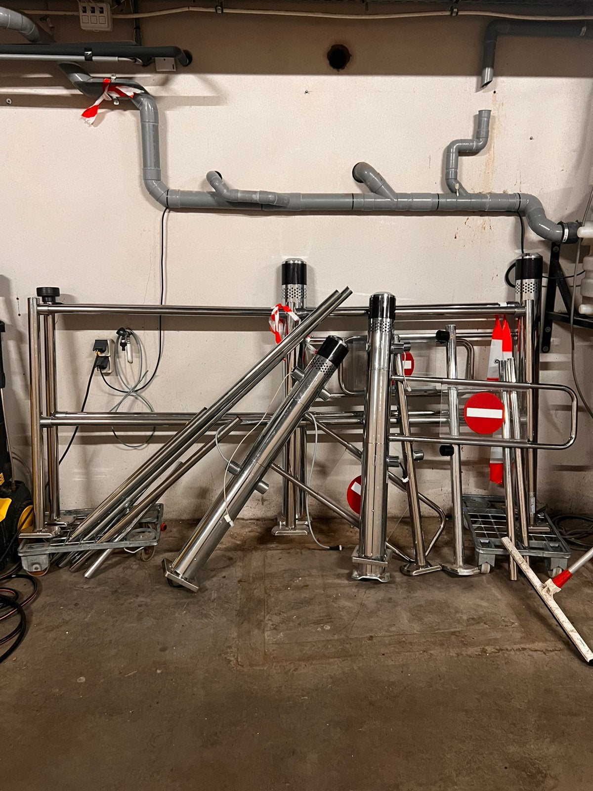 Wanzl technoport 4 stuks, Ophalen of Verzenden
