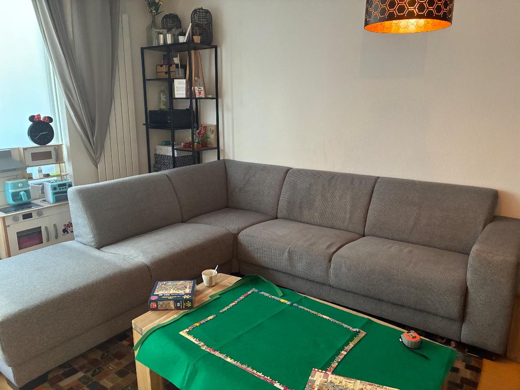 Gratis af te halen bank, Ophalen, Gebruikt, Hoekbank, 200 tot 250 cm