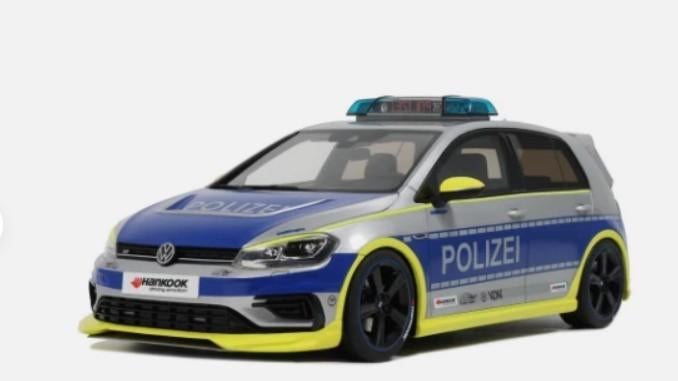 Volkswagen Golf VII R Oettinger Polizei 2018 1:18 (nieuw), Verzenden, Nieuw, Auto, OttOMobile