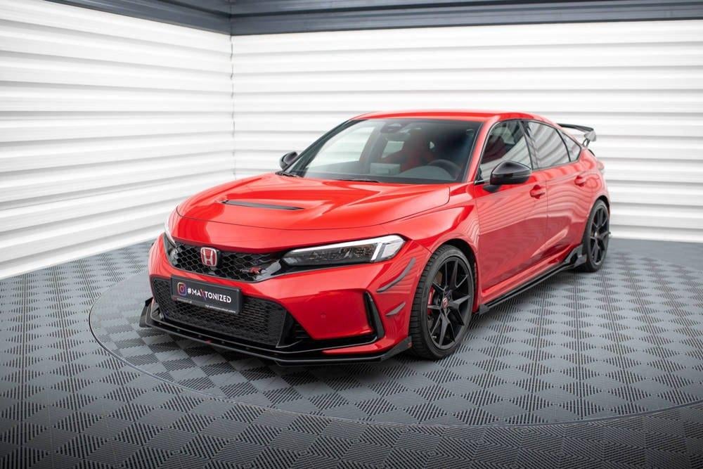 Race Voorlip sideskirt diffuser canards - Civic Type-R 23+