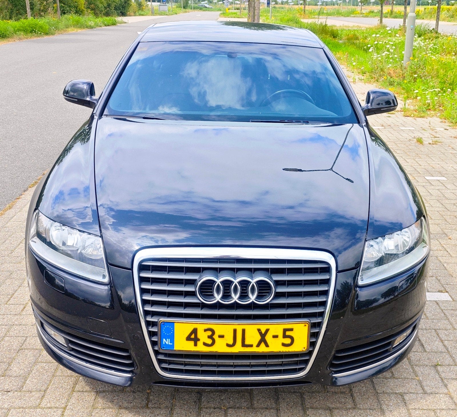 Audi A6 C6 2,0 TFSI S-Line Stage 1 265PK APK tot Sep.2027, Zwart, 4 cilinders, 1984 cc, Zwart