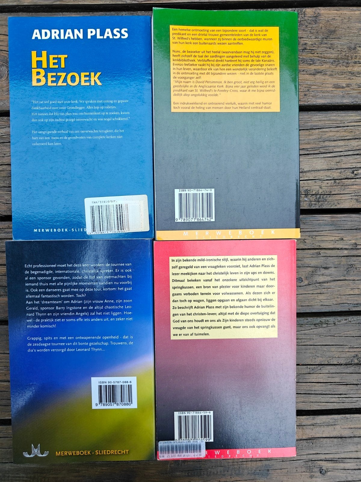 4 Boeken van Adrian Plass., Boeken, Ophalen of Verzenden, Zo goed als nieuw