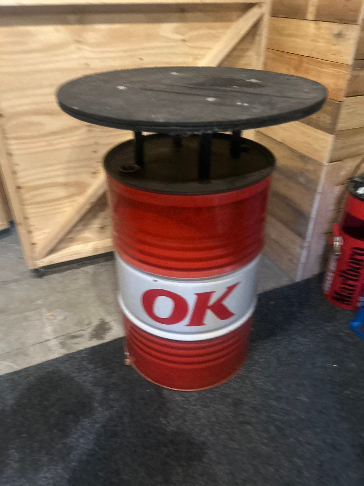 Bartafel  mancave bar, Ophalen, Gebruikt
