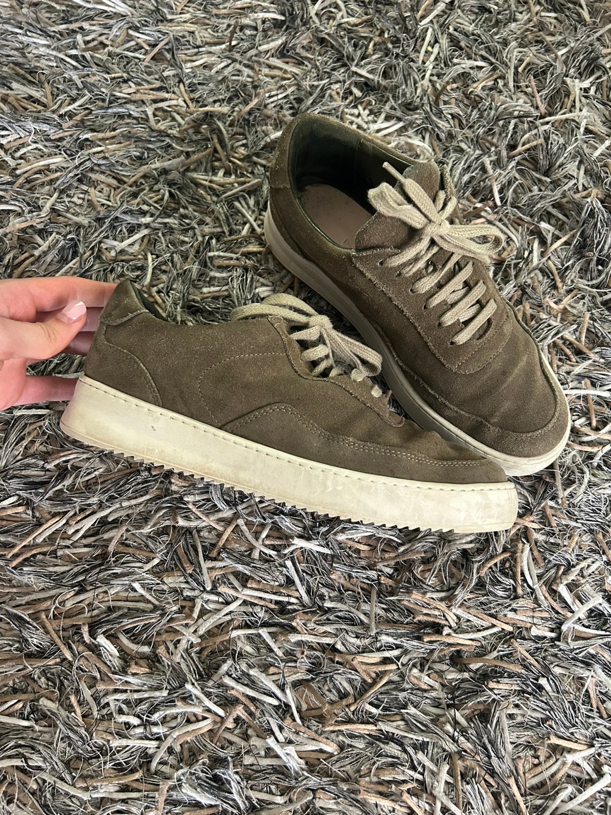 Filling pieces sneakers maat 40, Kleding | Dames, Ophalen of Verzenden, Groen, Sneakers of Gympen, Zo goed als nieuw